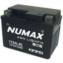 Batterie moto Numax YTX4LBS