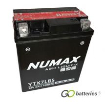 Batterie moto Numax YTX7LBS