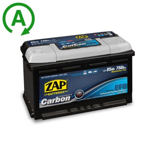 Batterie EFB ZAP 100AH / 800 H190 ZAP : ALLO BATTERIE DEPANNAGE BATTERIE  AUTO MOTO CAMION BATEAU
